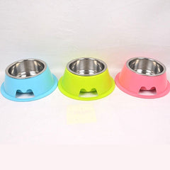 BOBO Y013P Plastic Bowl Steel 19x6.5cm Pet Bowl Bobo 