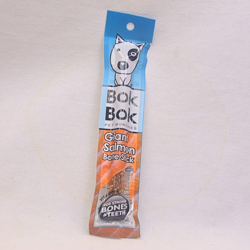 BOKBOK Dog Snack Anjing Dental Giant Salmon Bone Stick 30gr Dog Dental Chew Bok bok 