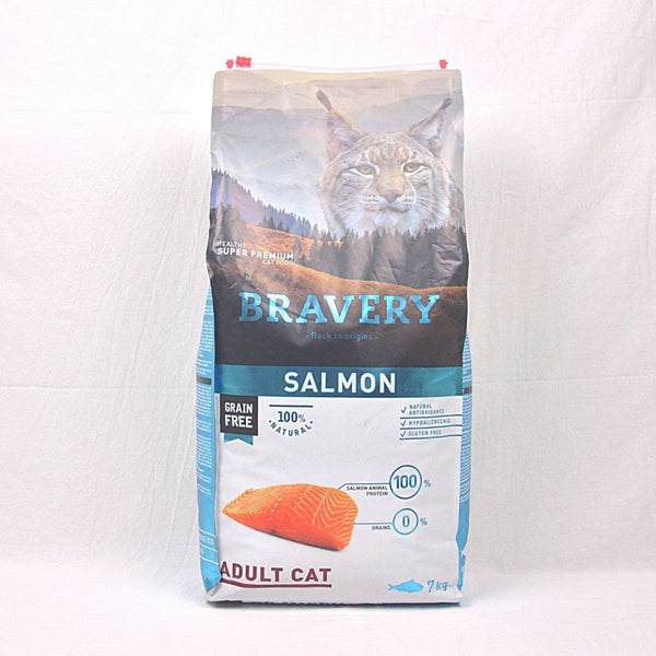 BRAVERY Adult Cat Salmon Cat Dry Food Bravery 7kg 