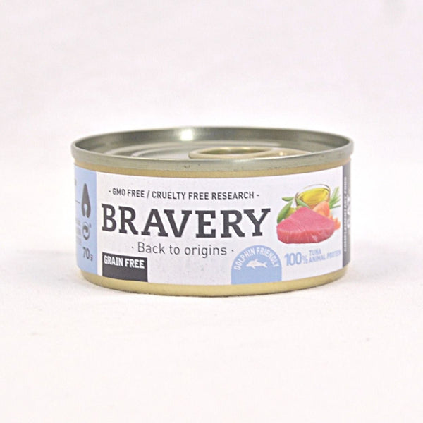 BRAVERY Cat Wet Food adult Sterilized Tuna Loin and Carrots 70g Cat Food Wet Bravery 