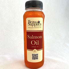 BRAWSUPPLIES Salmon Oil 250ml Pet Vitamin and Supplement Braw Supplies 