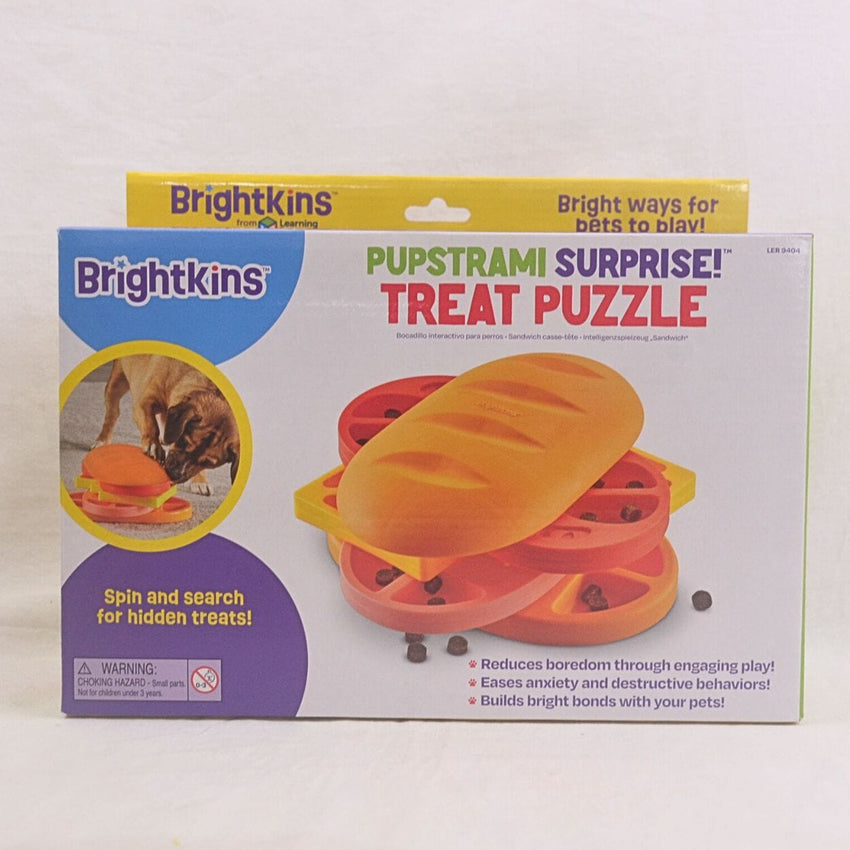 BRIGHTKINS Pupstrami Surprise Treat Puzzle Dog Toy Brightkins 