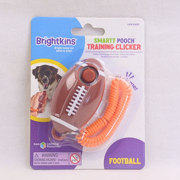 BRIGHTKINS Smarty Pooch Training Clicker Football Hobi & Koleksi > Perawatan Hewan > Mainan Hewan Pet Republic Indonesia 