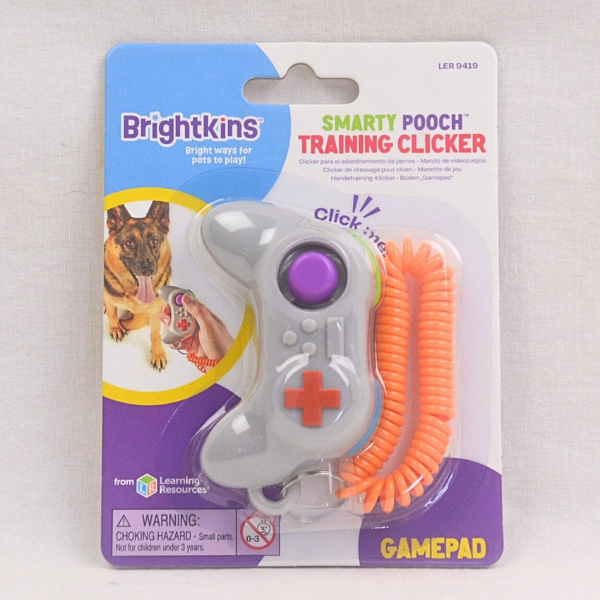 BRIGHTKINS Smarty Pooch Training Clicker Gamepad Hobi & Koleksi > Perawatan Hewan > Mainan Hewan Pet Republic Indonesia 