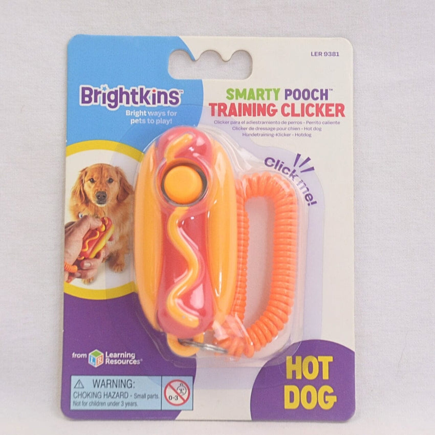 BRIGHTKINS Smarty Pooch Training Clicker HOTDOG Hobi & Koleksi > Perawatan Hewan > Mainan Hewan Pet Republic Indonesia 