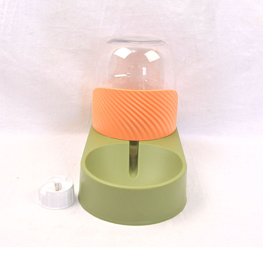 Carno SZP01302 Pet Water Bottle Food Dispenser Carno Green Orange 
