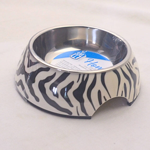 CATIT 2in1 Stainless Style Bowl XSmall White Tiger Pet Bowl Cat It 