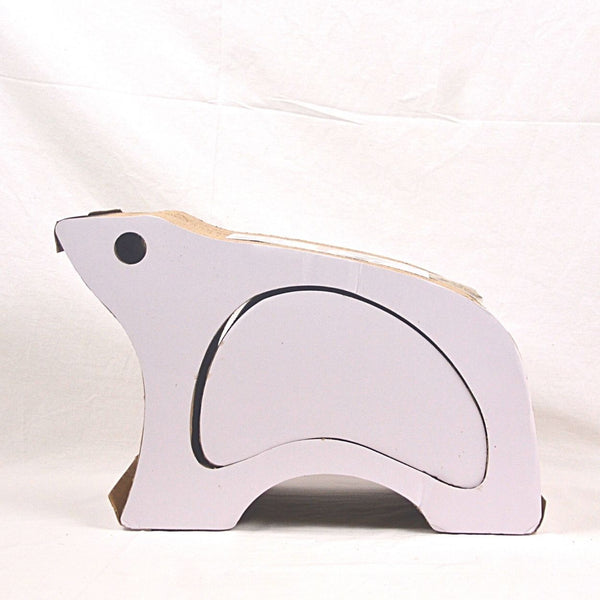 CATIT 42507 Zoo Scratcher Board 2in1 Polar Bear Cat Toy Cat It 