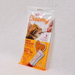 CATIT Creamy Lickable Treat Chicken 75GR Cat Snack Cat It 
