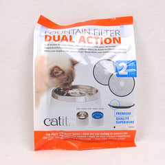 CATIT Fountain Replacement Filter 2 pcs Pet Drinking Cat It 