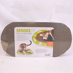 CATIT Senses 2.0 Oval Scratching Board Cat Toy Catit 