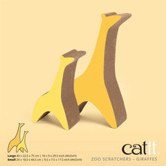 CATIT Zoo Scratcher Board Giraffe Cat Toy Cat It 