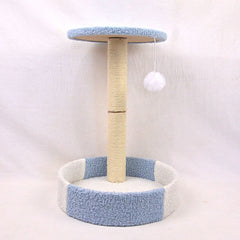 CATTREE Pet CT 0007 Blue And White 46 x 33 x 33 Cat House and Tree cattree 