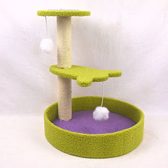 CATTREE Pet CT 0009 Green 39 x 39 x 49 Cat House and Tree cattree 