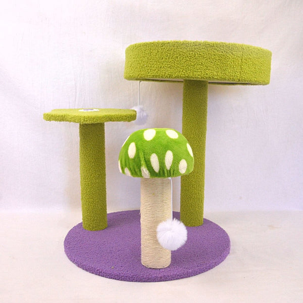 CATTREE Pet CT 0030 Purple And Green 50 x 43 x 43 Cat House and Tree cattree 