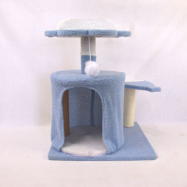 CATTREE Pet CT 0043 Blue 40 x 40 x 54 Cat House and Tree cattree 