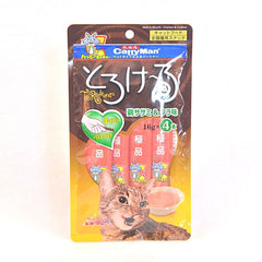 CATTYMAN Melt In Mouth 4pcs Cat Snack Cattyman 