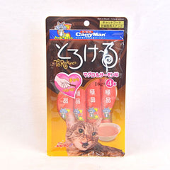 CATTYMAN Melt In Mouth 4pcs Cat Snack Cattyman 