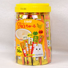 CIAO TSC12T Liquid Churu Chicken Variety Flavor 50pcs Cat Snack Ciao 