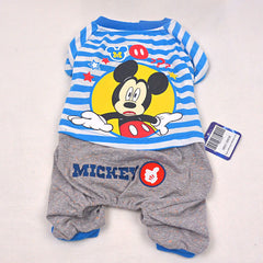 Disney MK01-00038 Top W/ Pants Mickey R.Stripe Pet Fashion Disney 