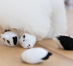 DISNEYPET Mainan Anjing Tsum Tsum Dalmation Head 4 Set Dog Toy Disney 