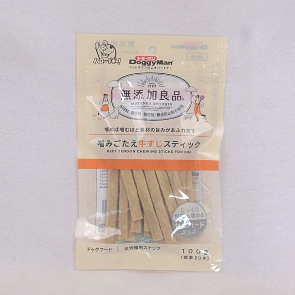 DOGGYMAN Beef Tendon Chewing Stick For Dog 100g Dog Snack DoggyMan 