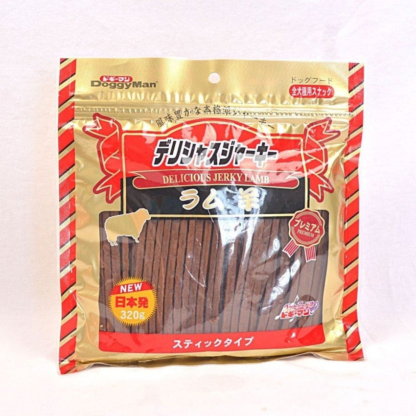 DOGGYMAN Delicious Jerky Lamb Dog Snack Doggyman 320g 