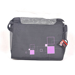 DOGIT D5801 Style Nylon Messenger Bag Argyle Black Pet Bag and Stroller Petstro 