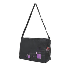DOGIT D5801 Style Nylon Messenger Bag Argyle Black Pet Bag and Stroller Petstro 