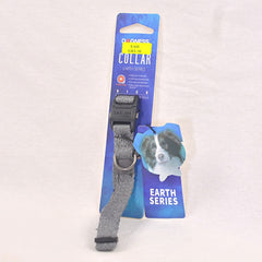 DOGNESS EA01 Earth Series Collar Grey Pet Collar and Leash Dogness Medium 