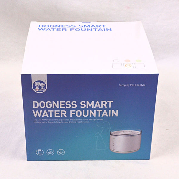 DOGNESS Smart App Water Fountain 1.8 Liter D07 Plus Adaptor Pet Drinking Dogness 