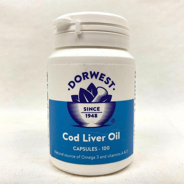 DORWEST Cod Liver Oil 100caps Pet Vitamin and Supplement Dorwest 