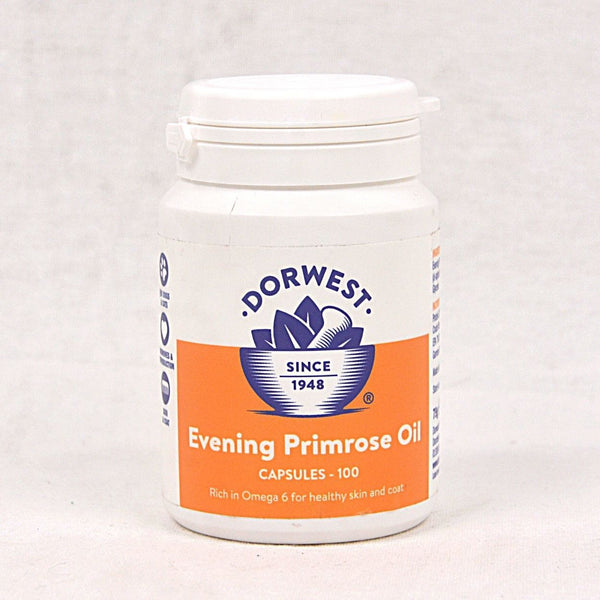 DORWEST Evening Primerose 100cap Pet Vitamin and Supplement Dorwest 