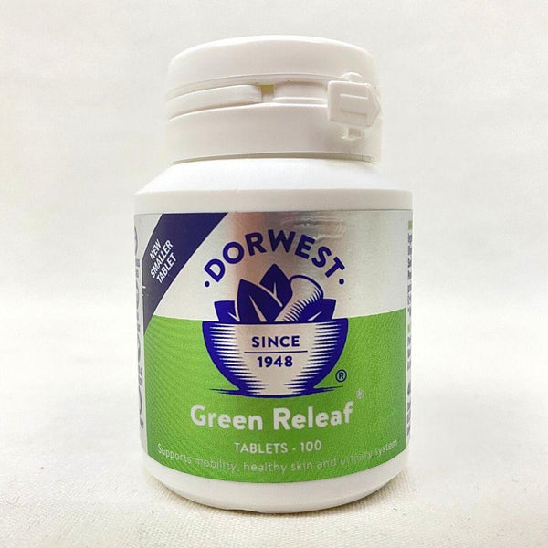 DORWEST Green Releaf Tablet 100 Pet Vitamin and Supplement Dorwest 