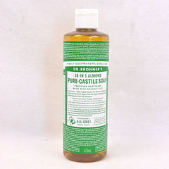 DR.Bronners Sabun Organik Castile Liquid Soap Almond 473ml Grooming Shampoo and Conditioner Dr.Bronners 