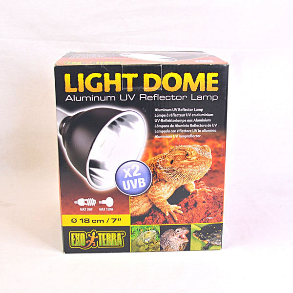 EXOTERRA Aluminium Light Dome Reptile Heating & Lighting Exoterra 18cm 