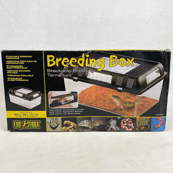 EXOTERRA Breeding Box Medium 30.2 x 19.6 x 14.7 cm Reptile Terrarium Exoterra 