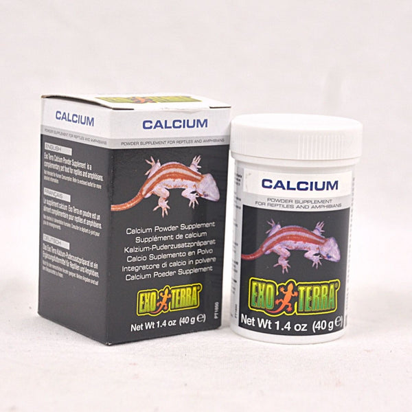EXOTERRA Calcium Powder 40gr Reptile Supplement Exoterra 