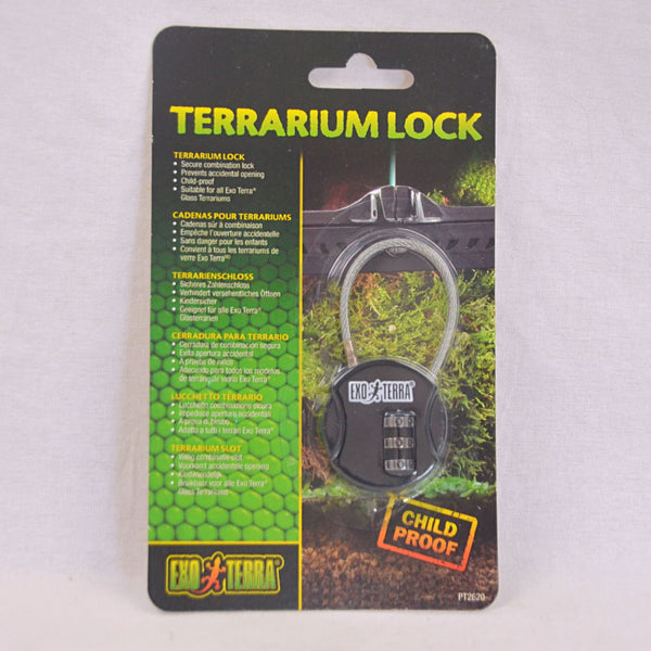 EXOTERRA Metal Terrarium Lock Key Reptile Habitat Accesories Exoterra 