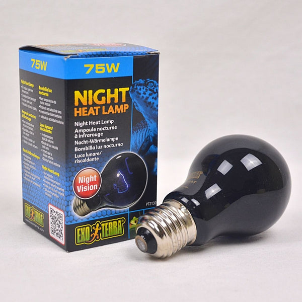 EXOTERRA Night Glo Moonlight Round 75W Reptile Heating & Lighting Exoterra 