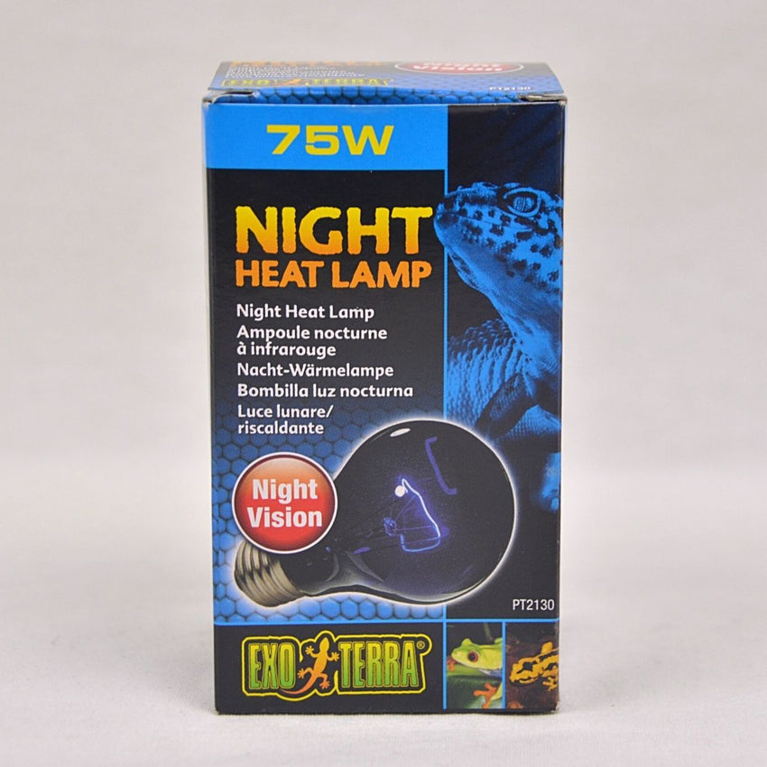 EXOTERRA Night Glo Moonlight Round 75W Reptile Heating & Lighting Exoterra 