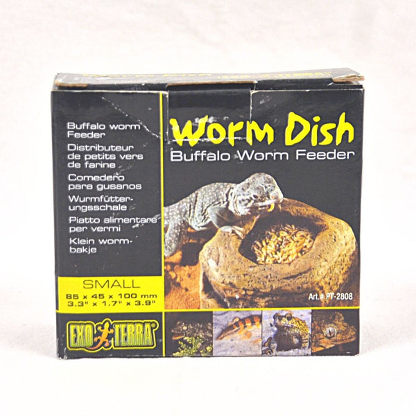 EXOTERRA Small Worm Dish Reptile Supplies Exoterra 