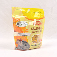 EXOTICNUTRITION Critter Selects Calendula Flower Treat 28gr Small Animal Snack Exotic Nutrition 