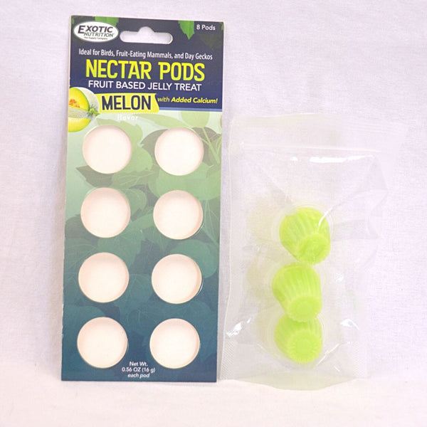 EXOTICNUTRITION Snack Nectar Pods Melon REPACK 3pcs Small Animal Snack Exotic Nutrition 