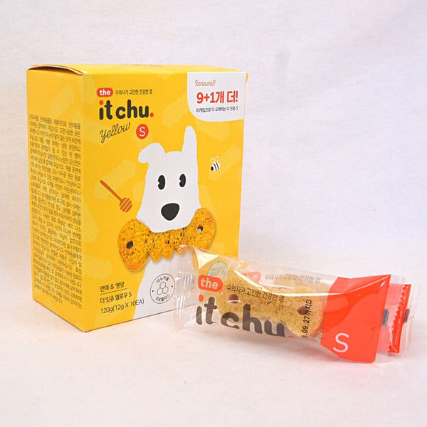 FITPET Snack Anjing Dental It Chu Yellow Snack Honey Small 120gr Dog Dental Chew Fitpet 