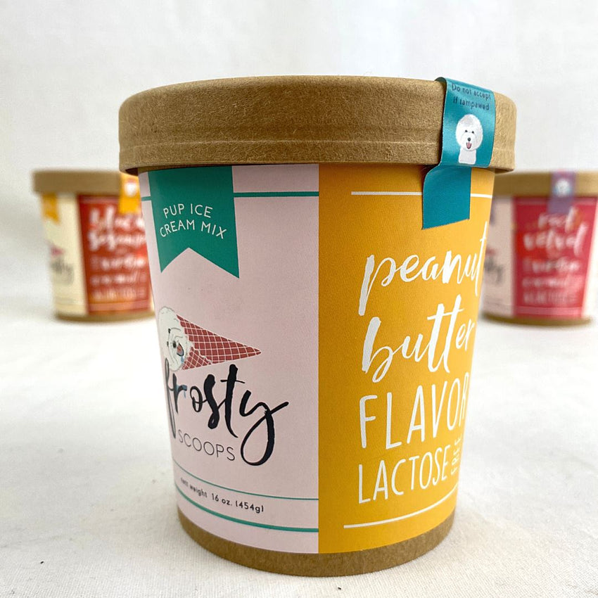 FROSTY Scoop Peanut Butter Flavour 454g Dog Snack Frosty 