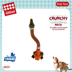 GIGWI Crunchy Neck Plush Friendz Duck 34cm Dog Toy Gigwi 