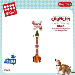 GIGWI Crunchy Neck Plush Friendz Duck 34cm Dog Toy Gigwi 