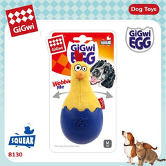 GIGWI Egg Wobble Fun Cock Dog Toy Gigwi 