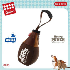 GIGWI Heavy Punch Boxing Pear with Squeaker Dog Toy Gigwi 